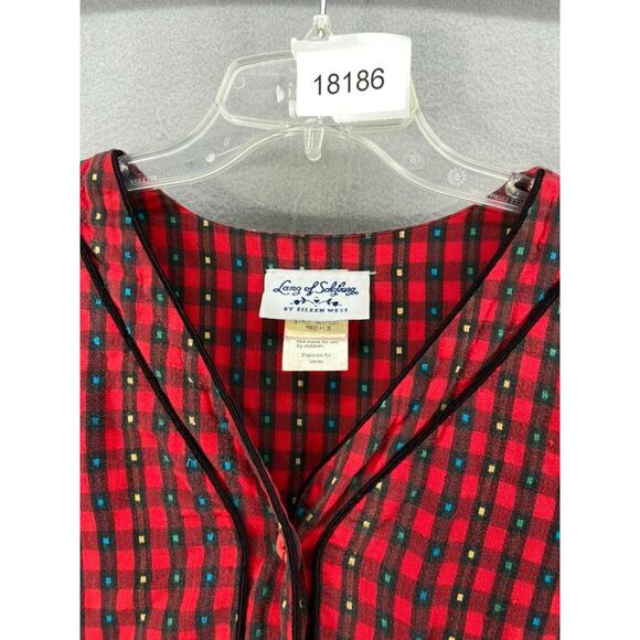 Vintage Lanz Salzburg Eileen West Flannel Nightgown Sz M Buffalo Prairie Cottage - Picture 13 of 13